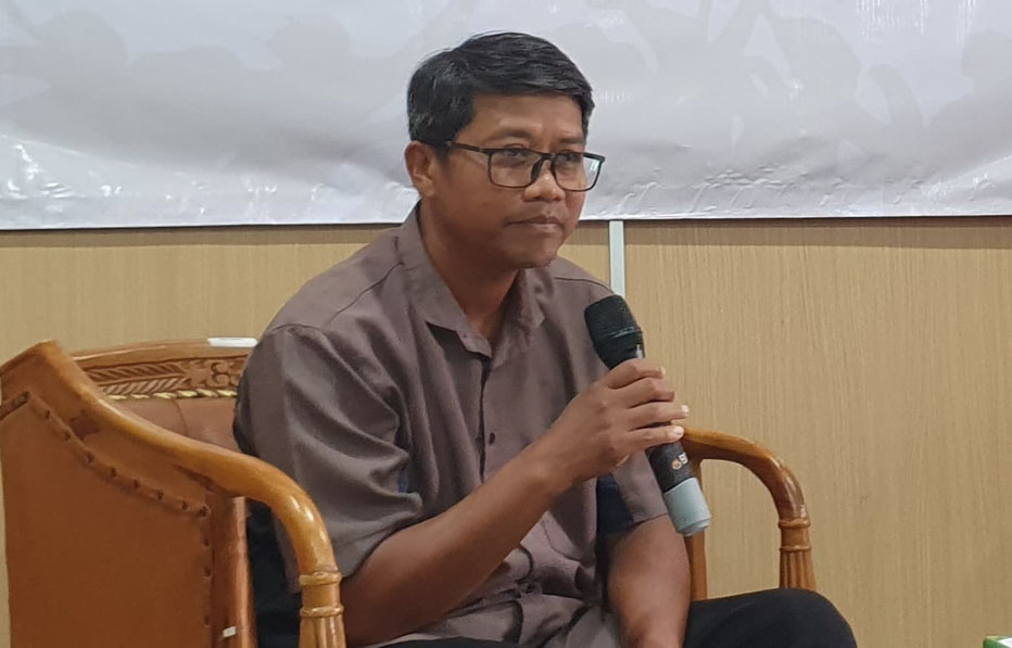 Mantan napiter dari kelompok JI, Warjono.