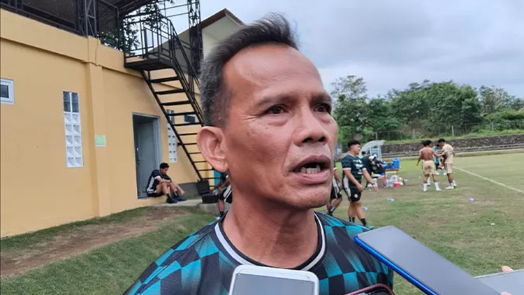 Pelatih PSS Sleman Ansyari Lubis