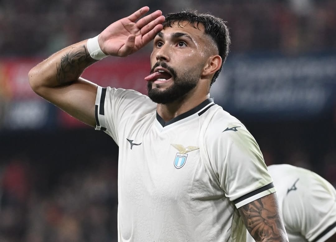 Selebrasi Valentin Castellanos dalam kemenangan Lazio atas Genoa