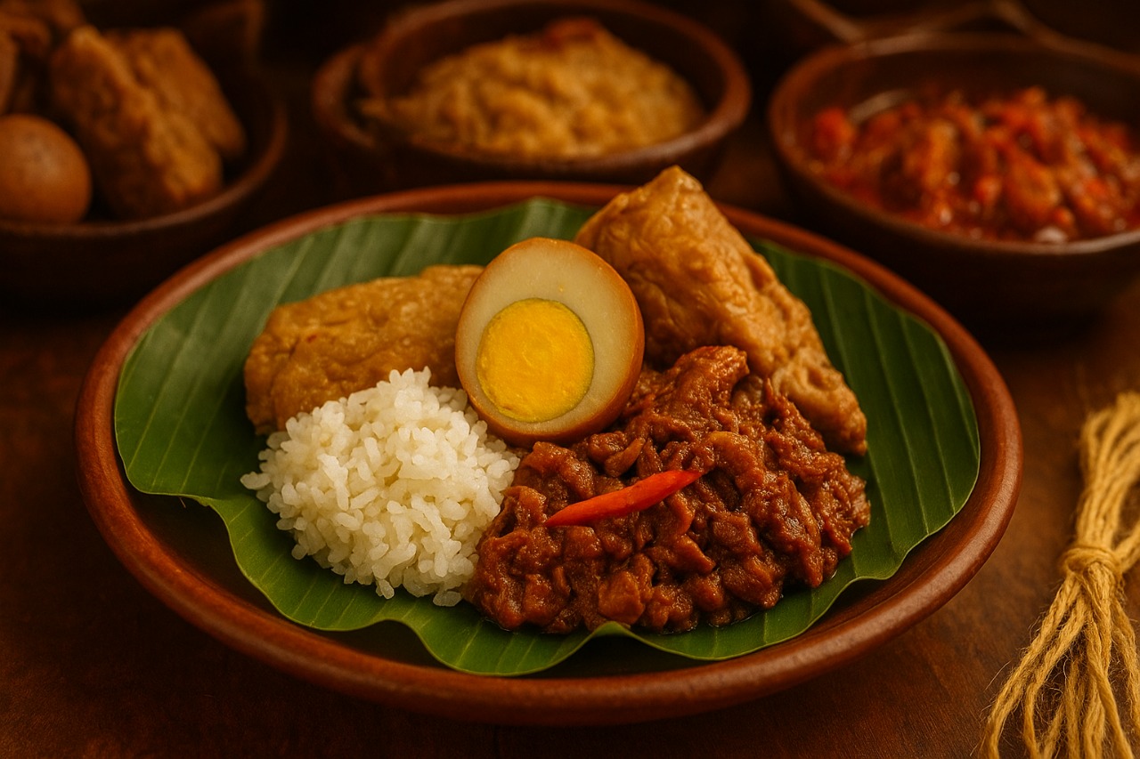 Ilustrasi gudeg
