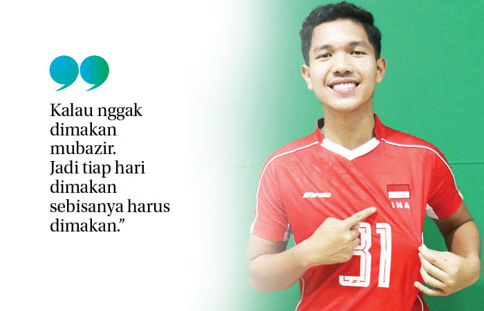 Siswa SMAN 1 Bantul Marselinus Adrian Jova Mahardika
