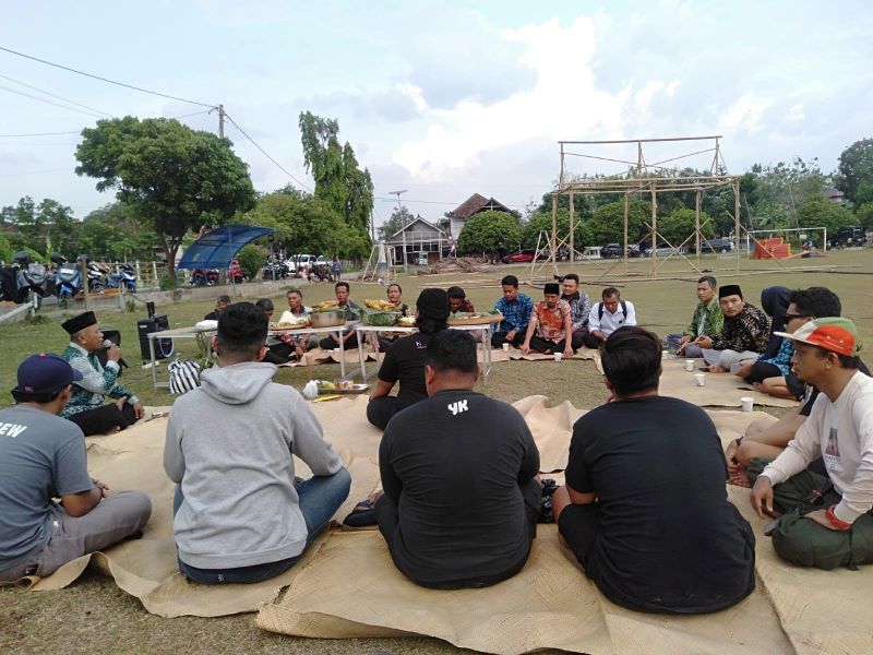 Panitia FKY yang mempersiapkan event di Gunungkidul