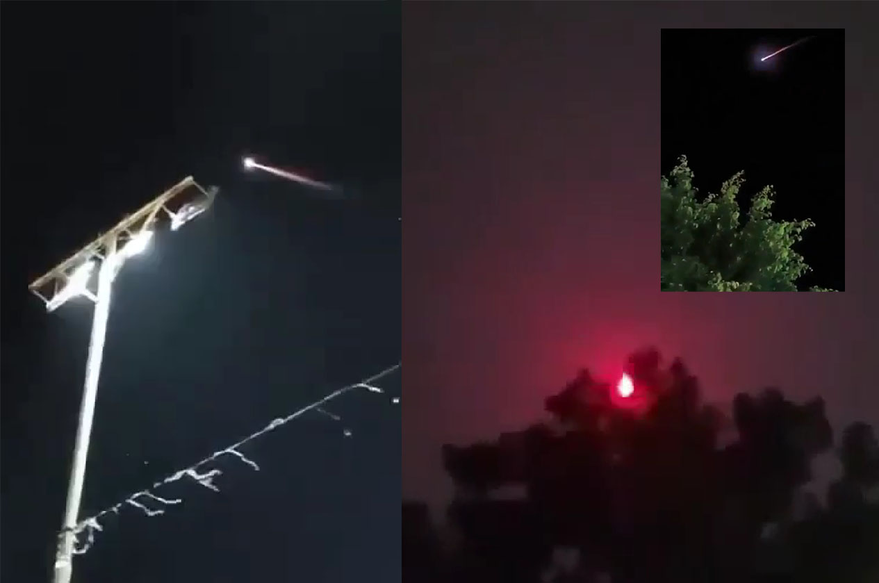 Diduga meteor jatuh di langit Cirebon, bikin heboh warga dan viral di medsos.
