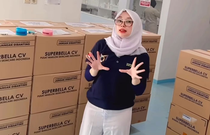 TERUS BERKEMBANG: Produk dari Superbella sudah dipasarkan di berbagai daerah.