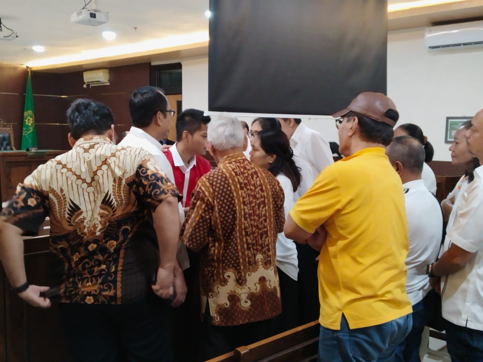 Sidang lanjutan Christiano di PN Sleman