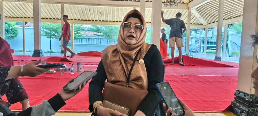 Sekprov DIY Ni Made Dwipanti Indrayanti.