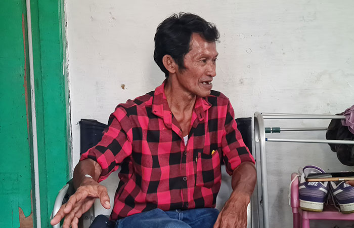 KAPOK: Bejo Susanto mengaku menyesal dan berjanji tak mau lagi mengonsumsi miras.
