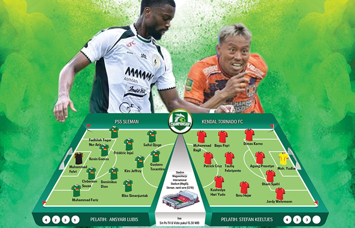 PSS Sleman vs Kendal Tornado FC
