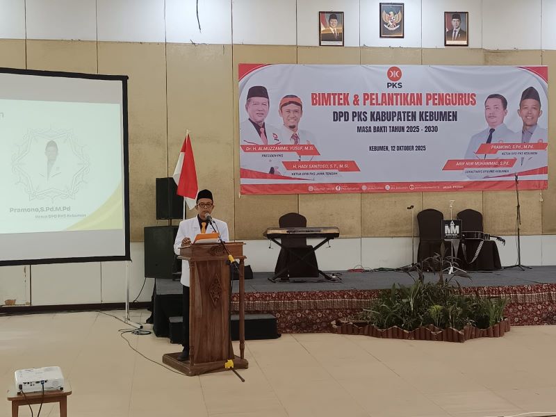 Ketua DPD PKS Kebumen Pramono.
