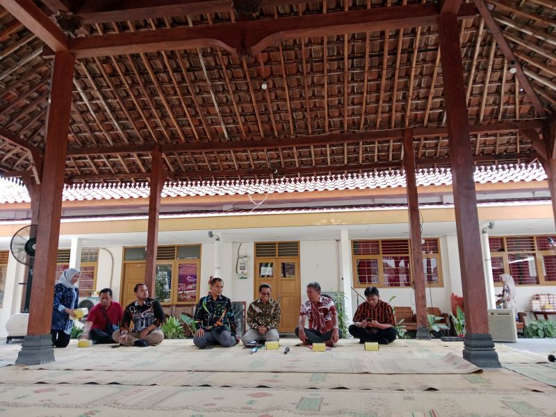 Jumpa pers terkait gelaran FKY 2025 di Dinas Kebudayaan Sleman Selasa (14/10).