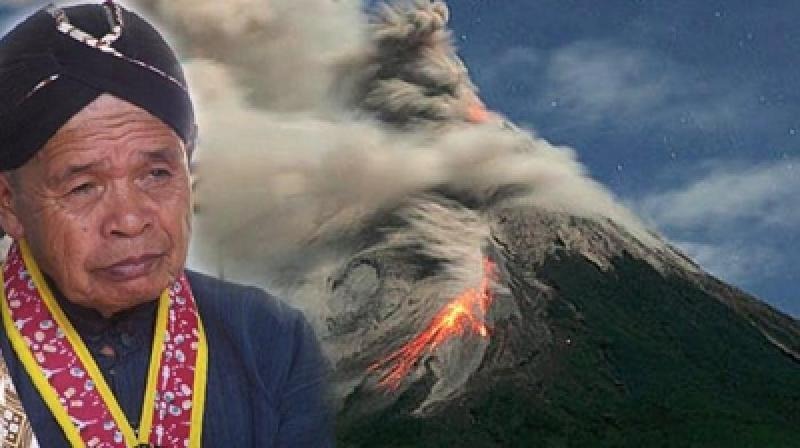 Mbah Maridjan penjaga Gunung Merapi semasa hidup (sumber gambar merapi adventure)