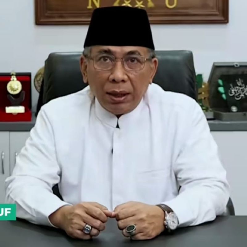 Ilustrasi Ketua Umum PBNU, KH Yahya Cholil Staquf atau Gus Yahya.