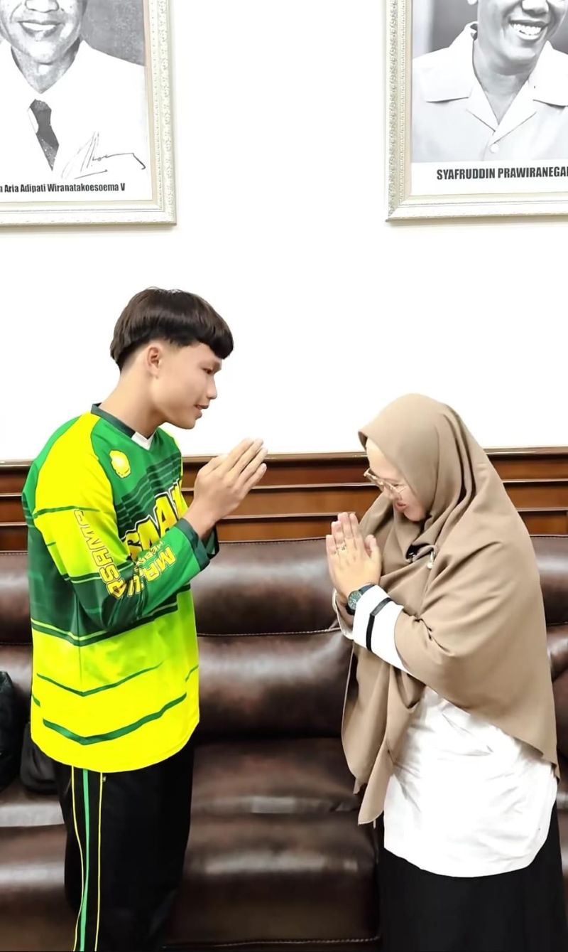 Kepala Sekolah SMAN 1 Cimarga berdamai dengan siswanya ILP.
