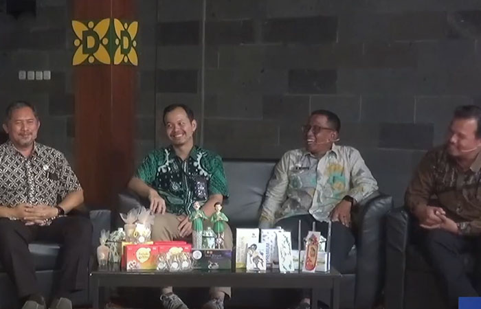 DUKUNGAN NYATA DANAIS: Pengembangan Watu Gagak sebagai destinasi wisata di Kalurahan Wukirsari, Imogiri, Bantul menjadi bahasan Rembag Kaistimewan kemarin (16/10).