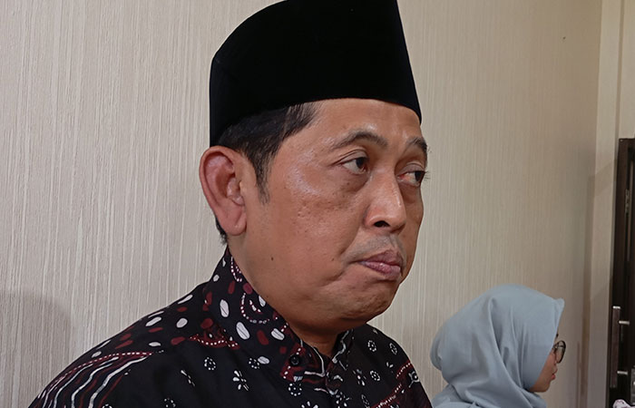 Kepala Kemenag Kota Jogja Ahmad Shidqi saat ditemui di Balai Kota Jogja, Kamis (16/10/2025).