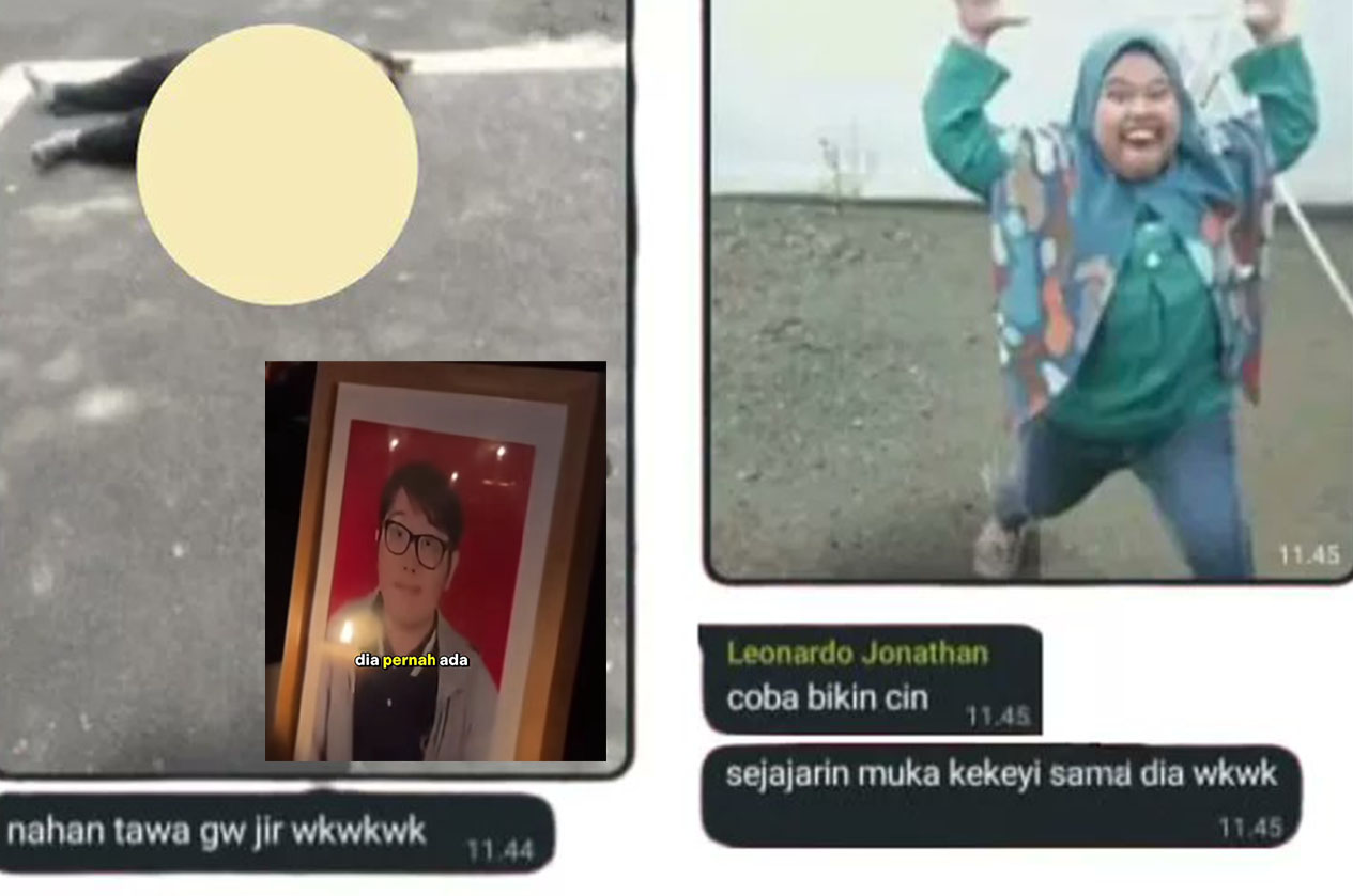 NIR EMPATI: Pasca kematian pun Timothy, masih mendapatkan bully dari teman-temannya di kampus.