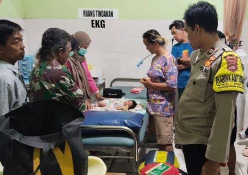 Bayi berjenis kelamin perempuan dengan berat 3,2 kg, panjang 50 cm ditemukan di Kalurahan Karangwuni Kapanewon Rongkop dalam kondisi fisik sehat pada Sabtu malam (4/10/2025).&nbsp;