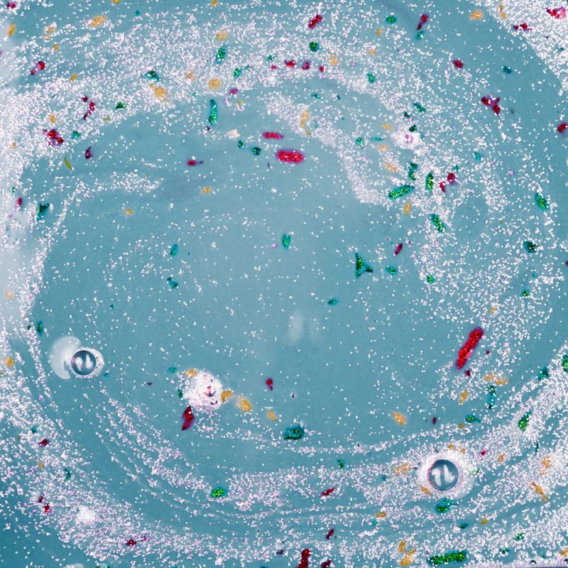 Ilustrasi polusi mikroplastik.