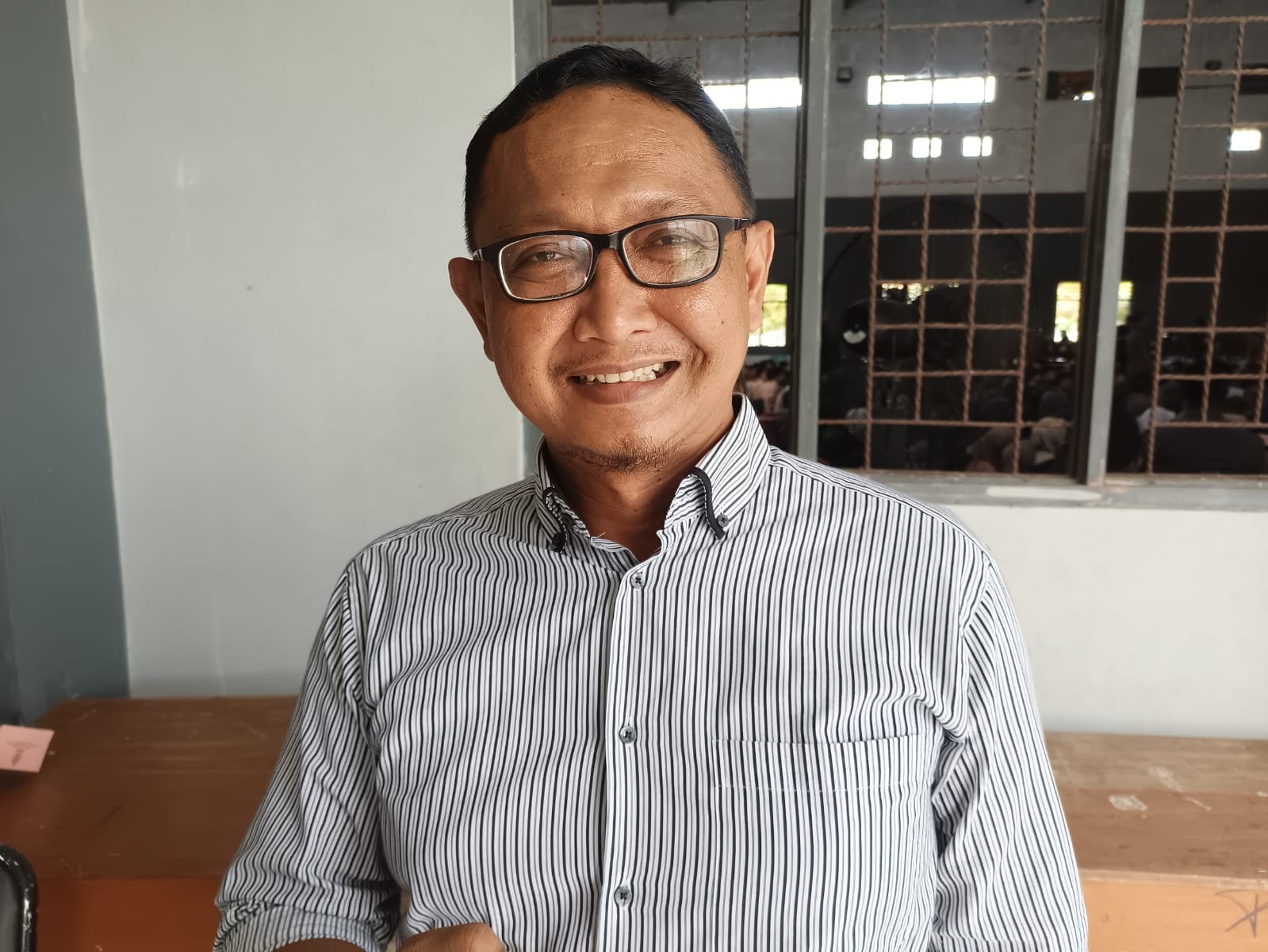 Direktur PT Aneka Usaha Kebumen Jaya Wahyu Sugiantoro. (M Hafied/Radar Jogja)  &nbsp;