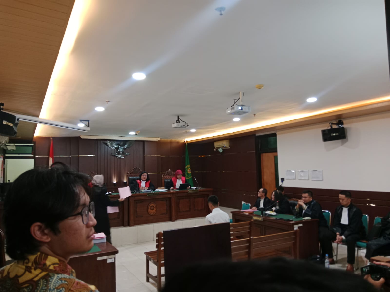 Sidang perkara kecelakaan lalu lintas