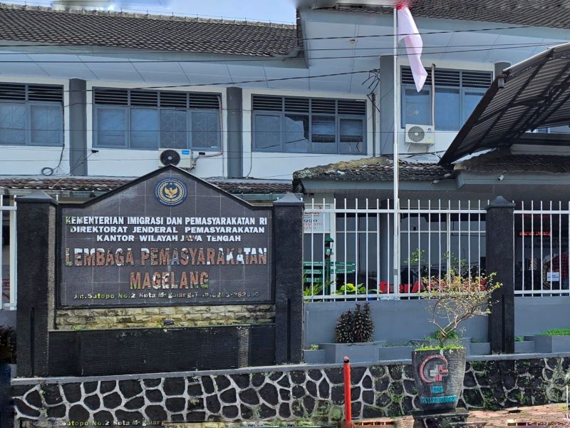 BERLEBIH: Jumlah narapidana dan tahanan di Lapas Kelas IIA Magelang sudah melebihi kapasitas.