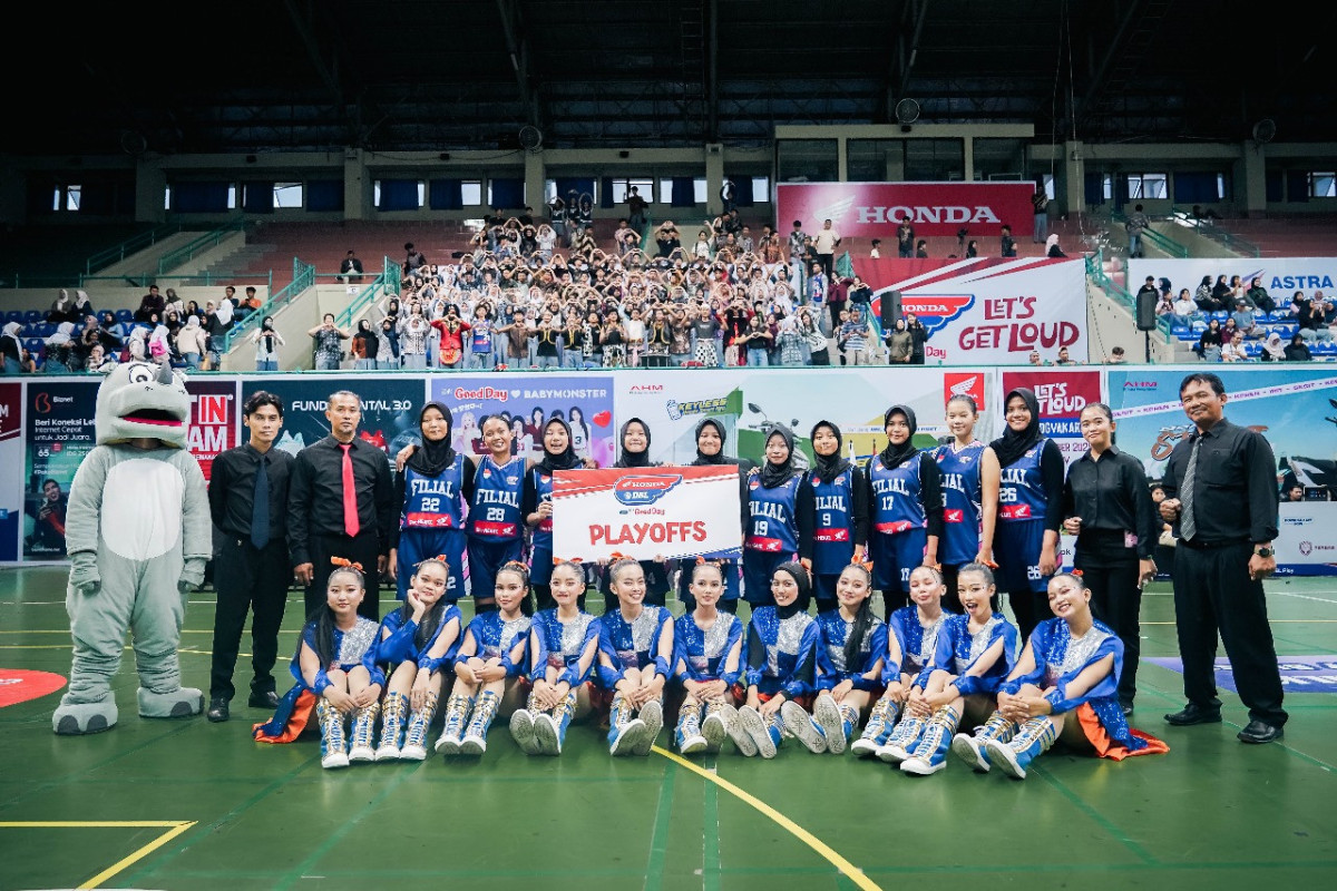 Putri Filial menjadi tim pertama yang mengunci tiket playoff Honda DBL with Kopi Good Day 2025 Yogyakarta