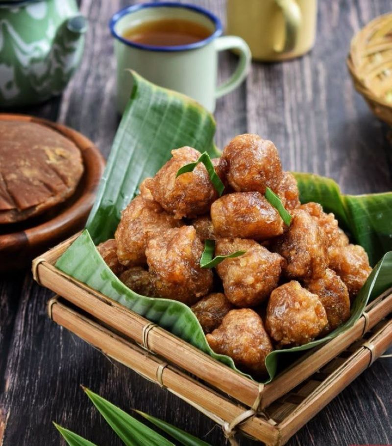 Gethuk goreng khas Banyumas.