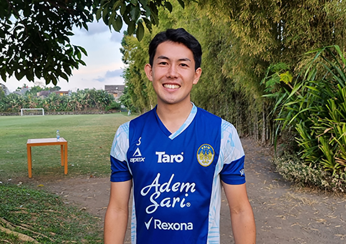 Bek PSIM Jogja asal Jepang Yusaku Yamadera.&nbsp;
