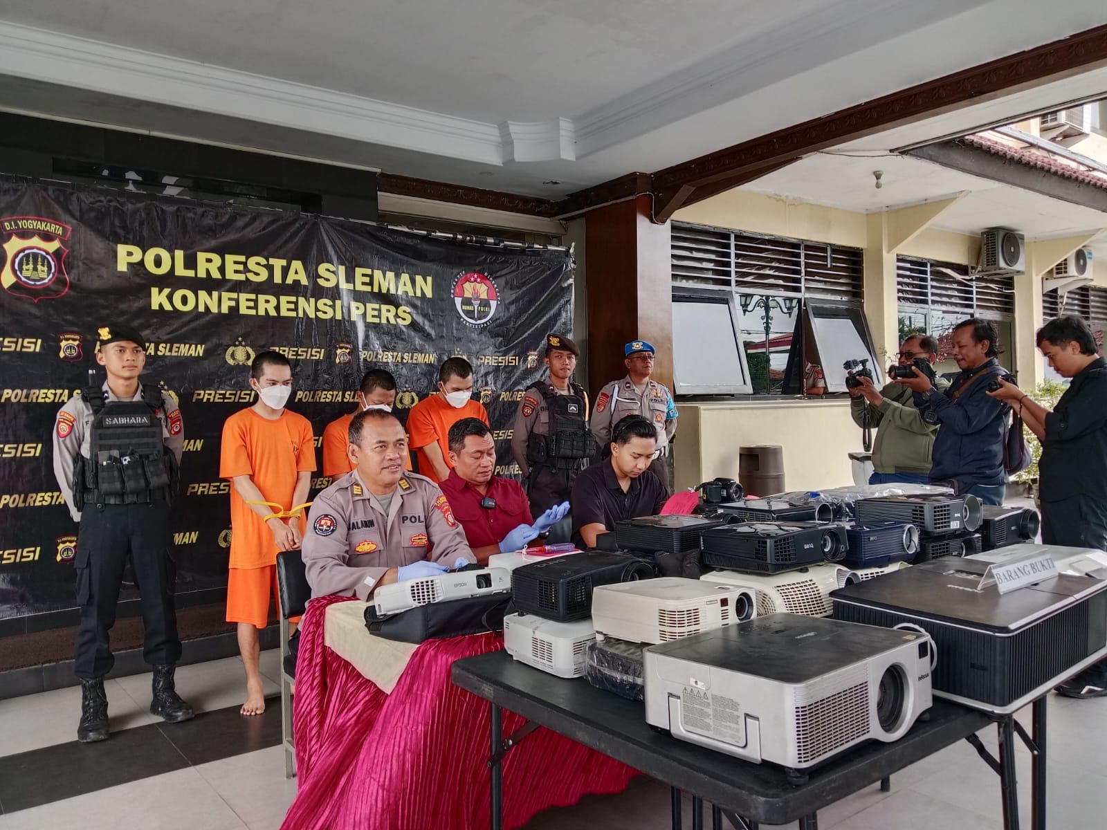 Ungkap kasus Polresta Sleman
