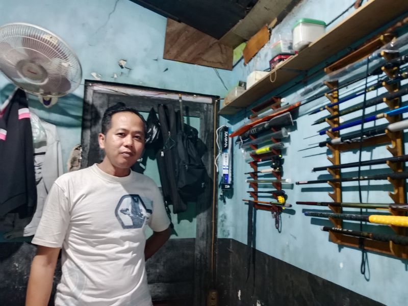 Pembuat custom joran Imam Samudra