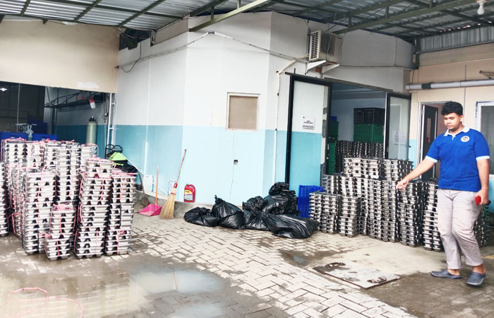 TUNGGU ARAHAN BGN: Kondisi SPPG Sinduadi yang memproduksi MBG di Kapanewon Mlati.