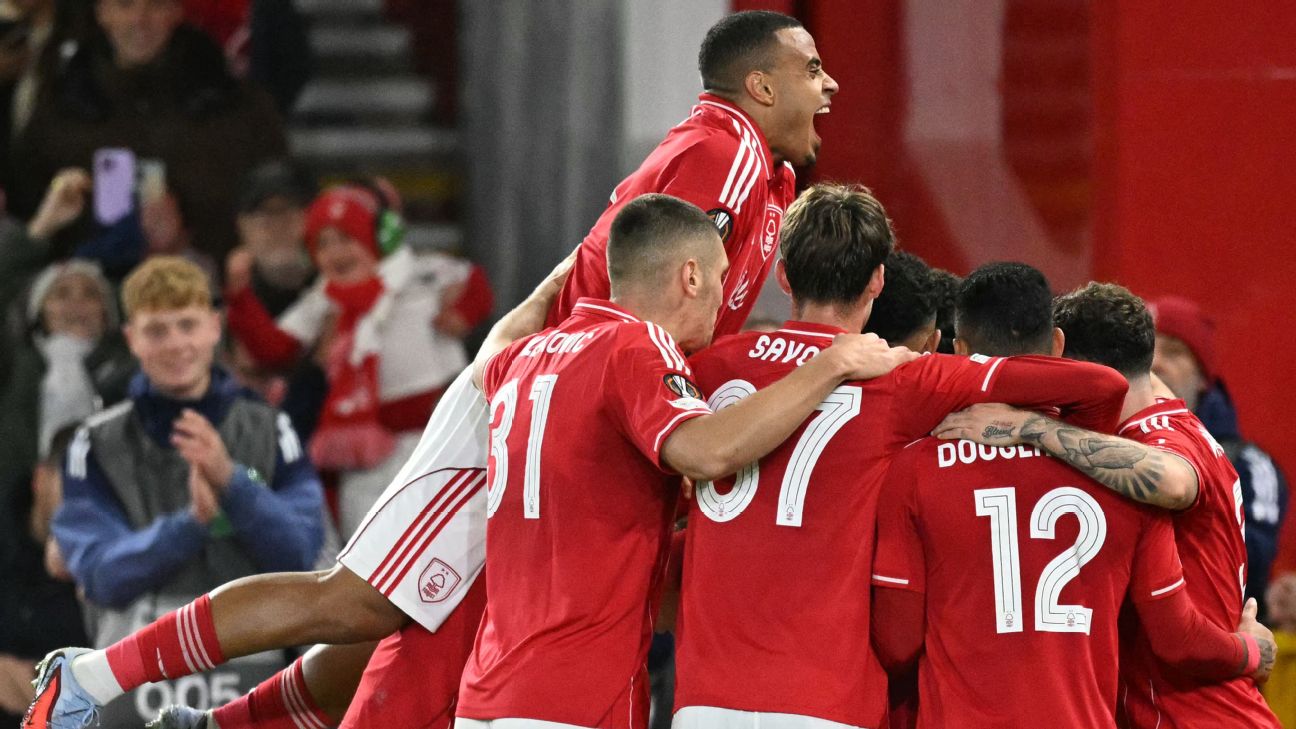 Nottingham Forest rayakan kemenangan pertama di Eropa dalam 30 tahun saat kalahkan FC Porto 2-0