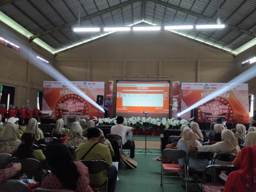 SRC saat mengadakan YBKS di GOR Bimoseno, Pandowoharjo, Sleman, Sabtu (25/10/2025).