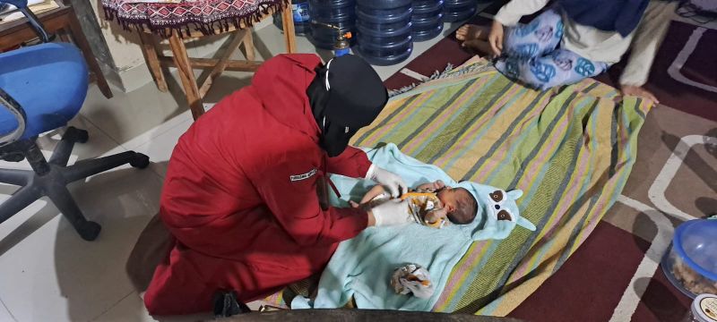 Penemuan bayi di Kapanewon Ngemplak.