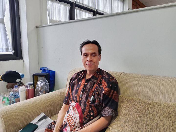 Kepala Bidang Anggaran BKAD Kabupaten Sleman Ibnu Pujarta