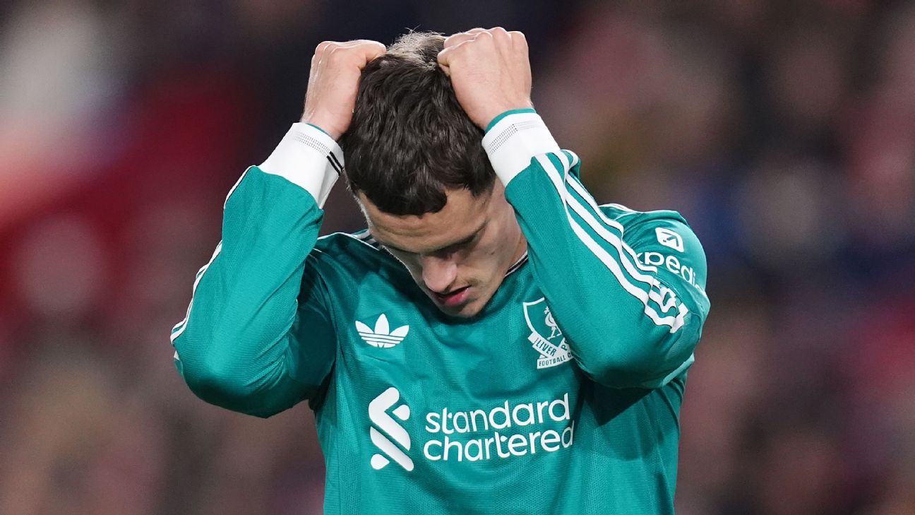 Kekecewaan Florian Wirtz dalam kekalahan Liverpool atas Brentford