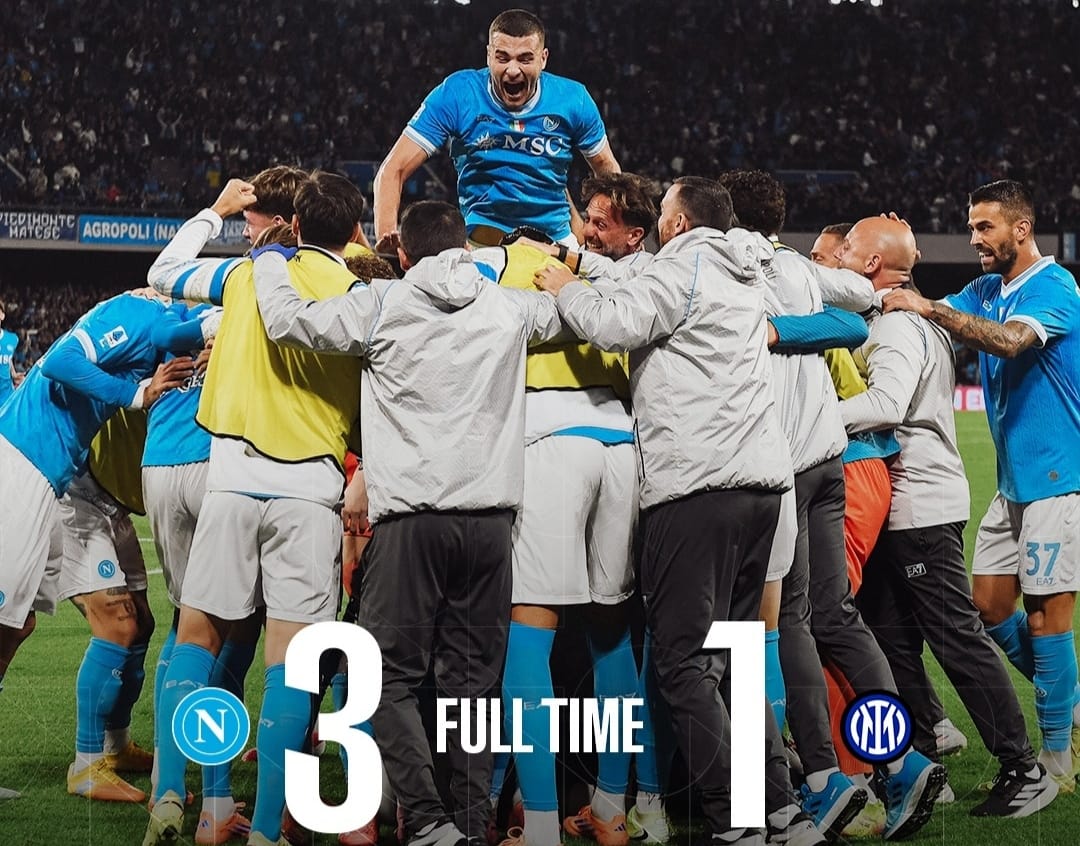 Napoli tundukkan Inter di Stadio Maradona dalam lanjutan Serie A