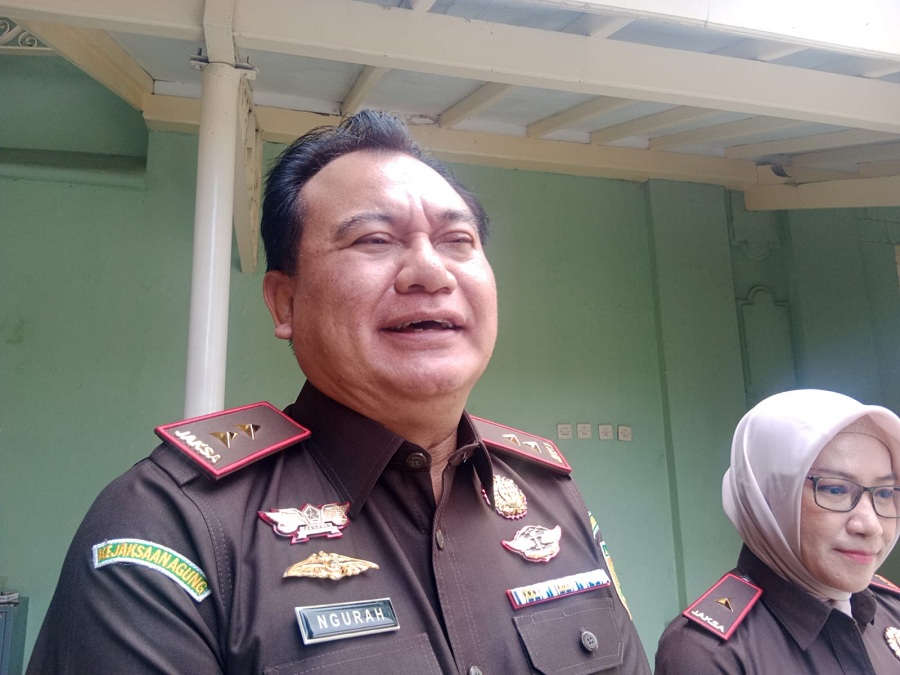 Kepala Kejaksaan Tinggi (Kejati) DIY I Gde Ngurah Sriada saat ditemui di Kompleks Kepatihan, Jogja, Senin (27/10/2025).