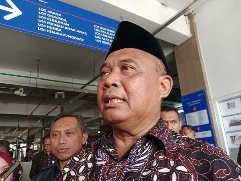 Bupati Sleman Harda Kiswaya.&nbsp;