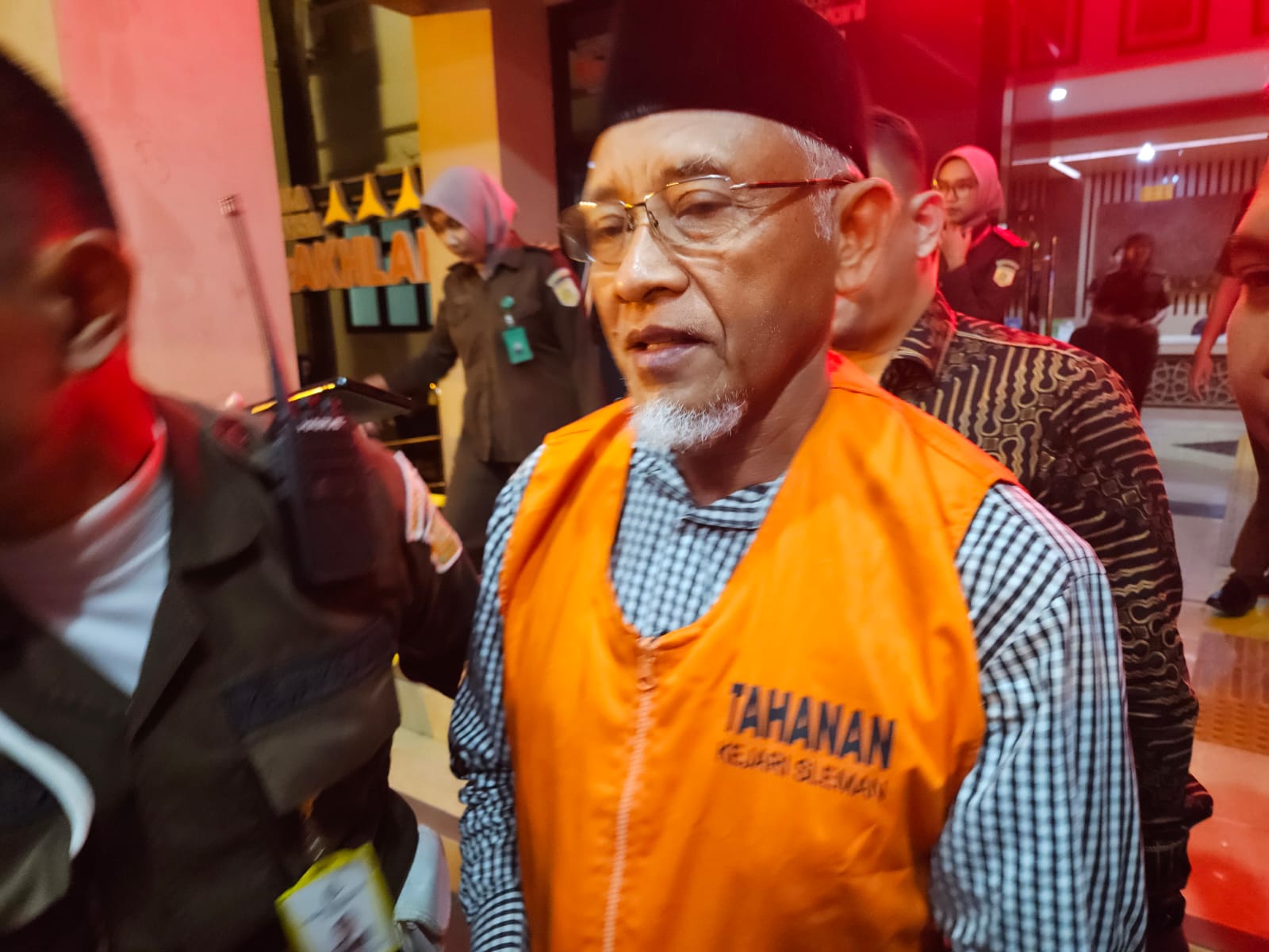 Penahanan Sri Purnomo.