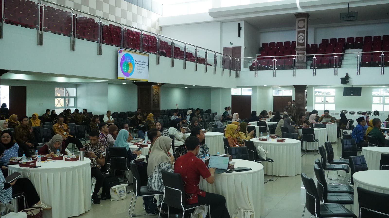 Fakultas Ekonomi menghelat TICEMBA yang menghadirkan ratusan peserta di GKU dr HR Suparsono, Kamis (30/10).
