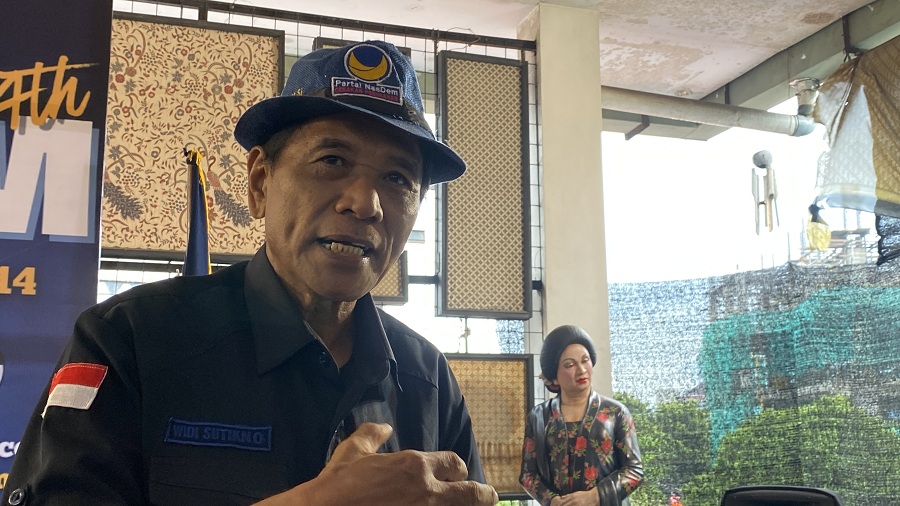 Ketua Panitia HUT Nasdem Perwakilan DIY Widi Sutikno.