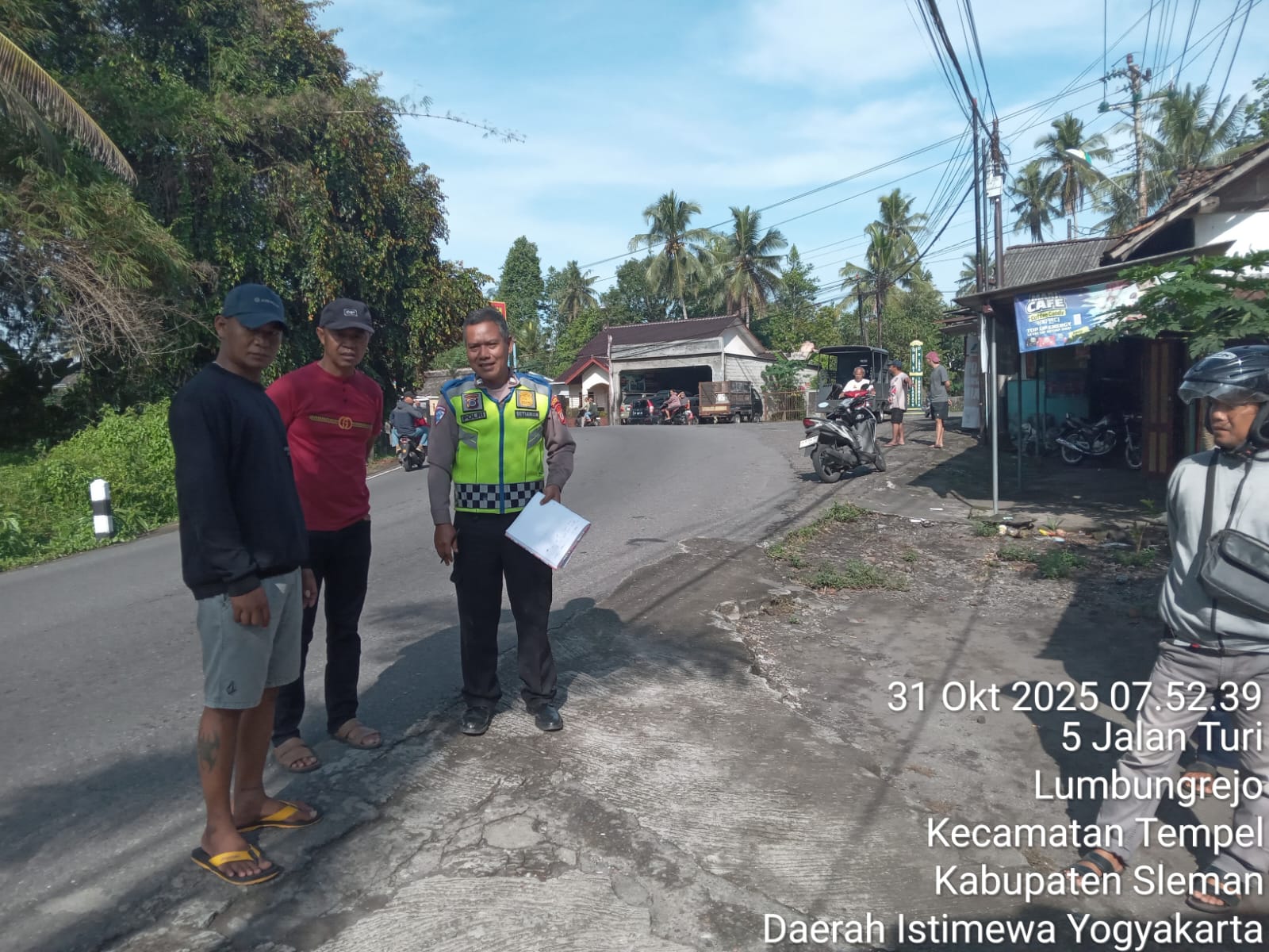 Polisi lakukan olah TKP