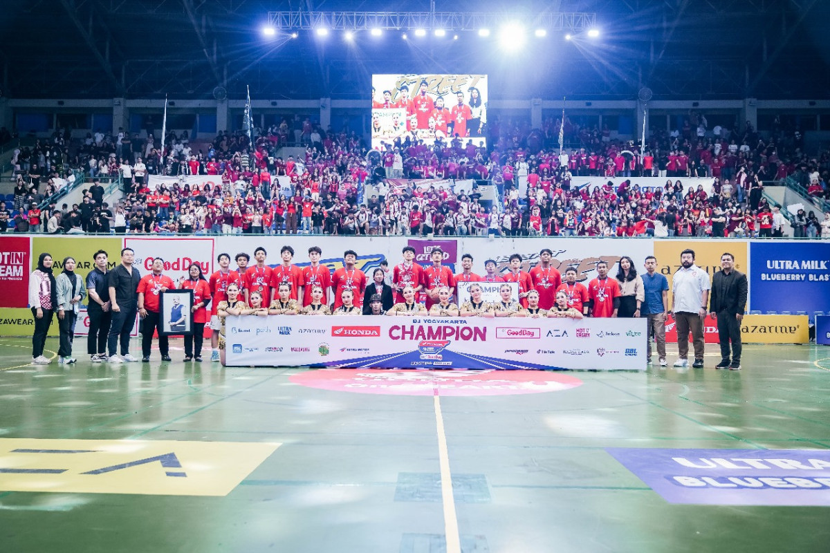 SMA BOPKRI 1 Yogyakarta keluar sebagai juara DBL Yogyakarta