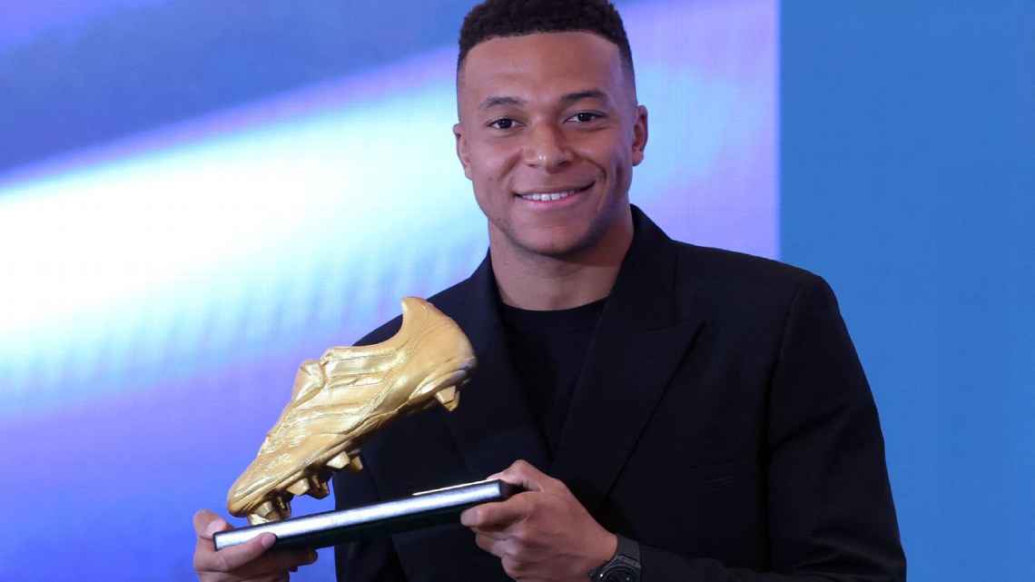 Kylian Mbappe raih Golden Boot Eropa untuk pertama kalinya selama karirnya