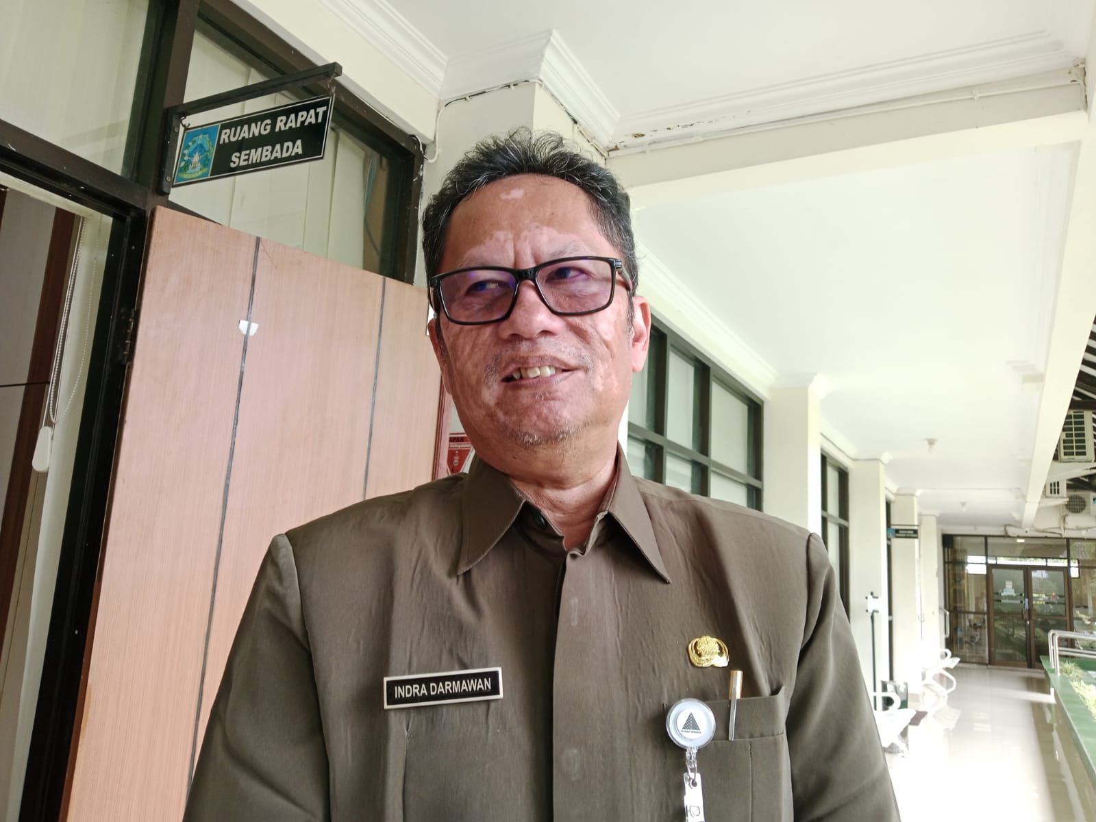 Kepala Satpol PP Kabupaten Sleman Indra Darmawan