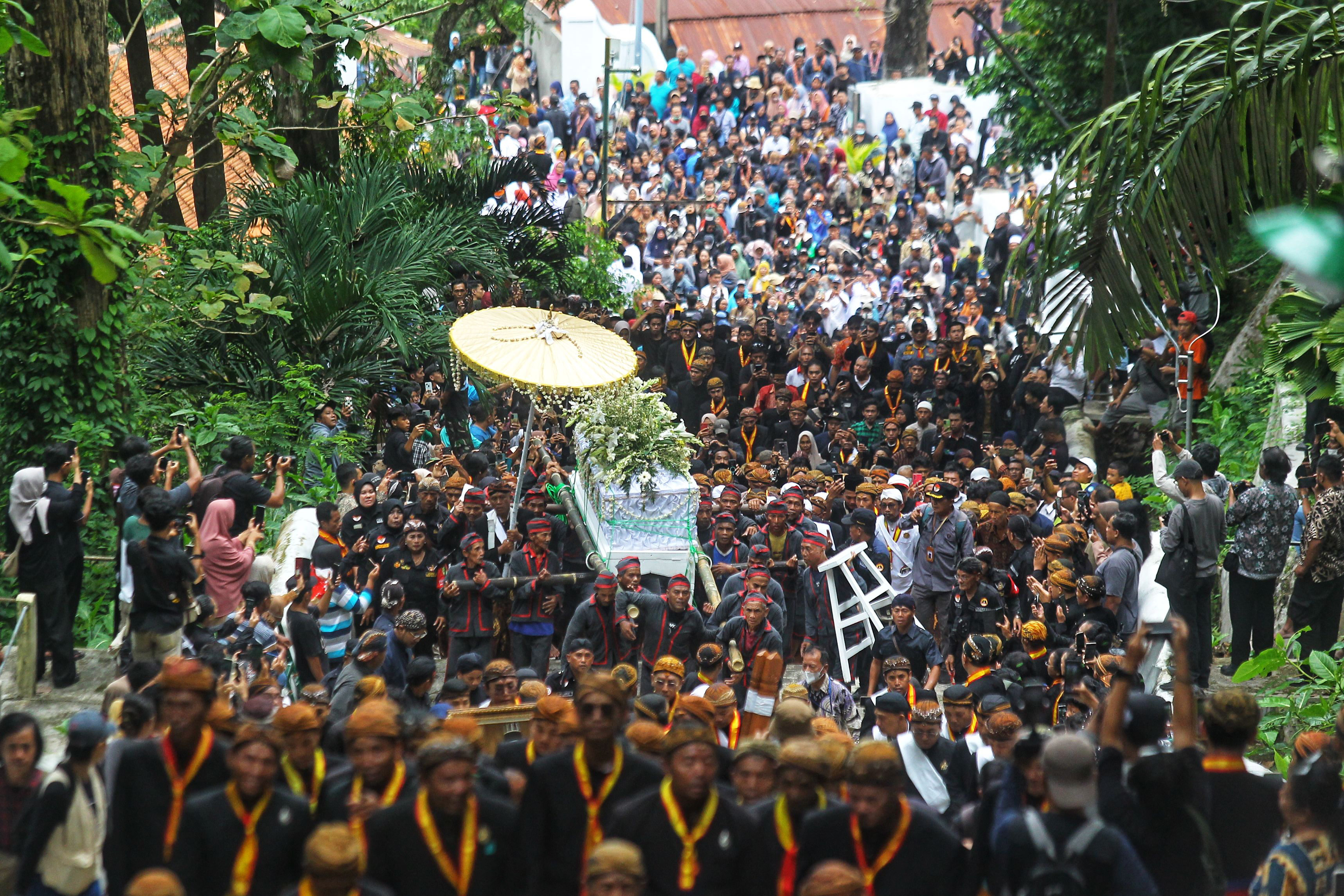 Pemakaman PB XIII di Imogiri