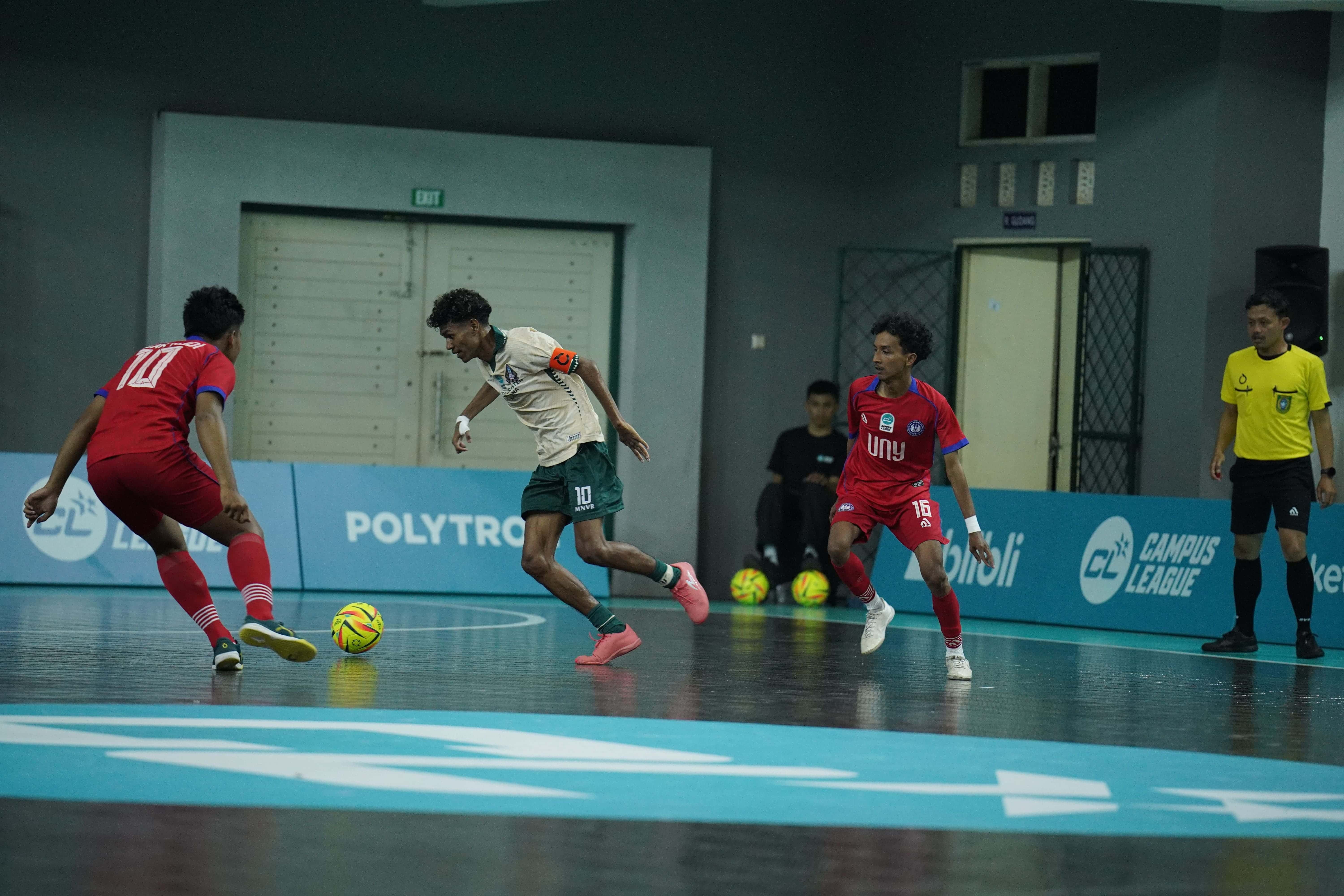 Campus League Futsal di Gor Ki Bagoes Hadikusumo UII