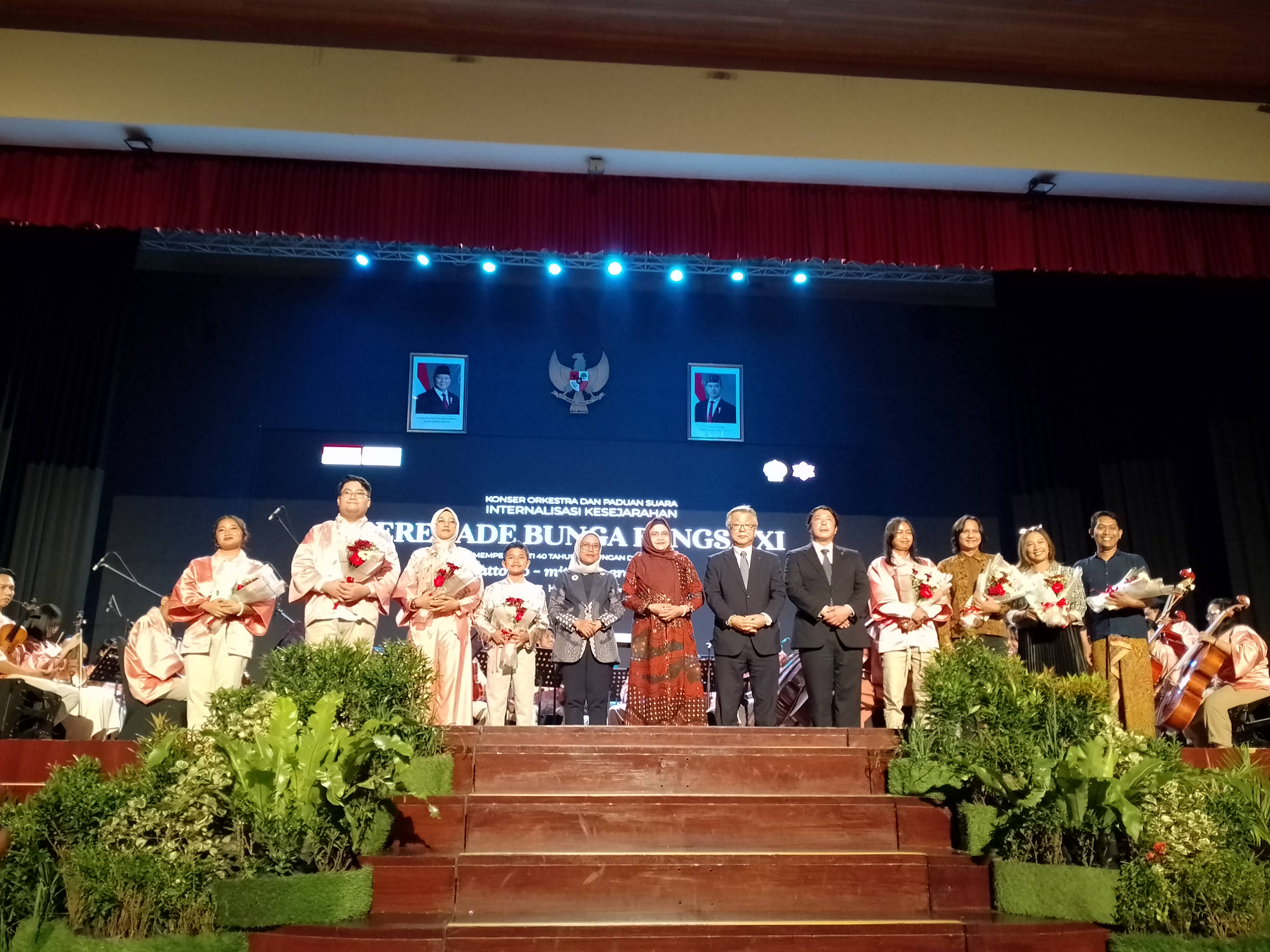 Konser Serenade Bunga Bangsa XI: &ldquo;Zuttomo &ndash; Mitra Sinarawedi&rdquo; Menggabungkan Sejarah dan Persahabatan Antara Hubungan DIY-Kyoto