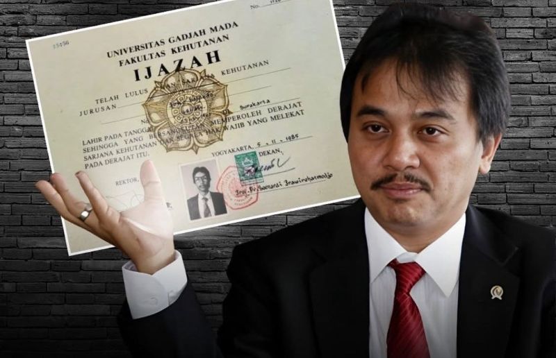Kasus dugaan ijazah palsu yang menyeret Roy Suryo.